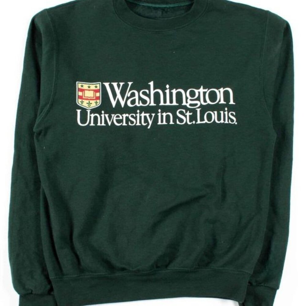 washington university in st.louis shirt sweatshirt retro tee G2567 forest green